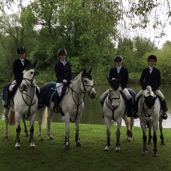 Members of the Pocklington School Equestrian Team