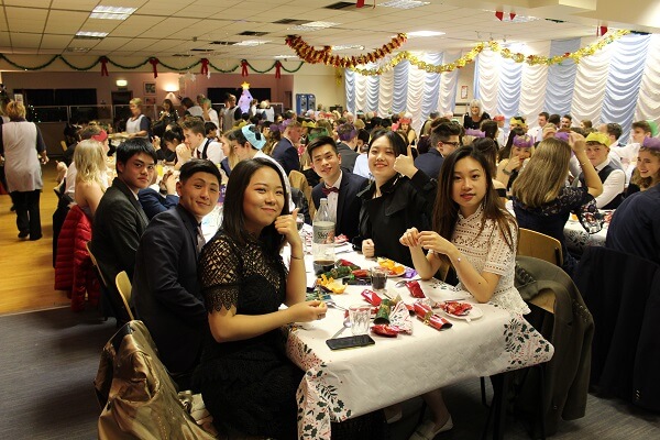 On the final Monday of term the entire Pocklington School boarding community gathered together in festive mood to celebrate the end of a busy term.