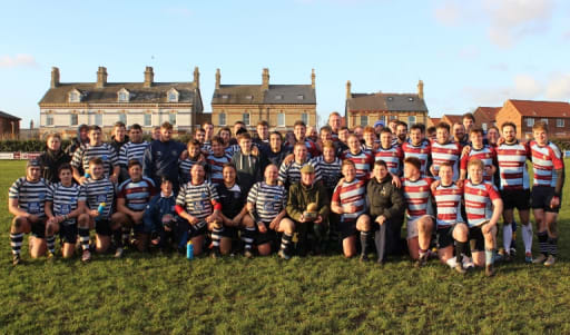 Pocklington Town (RUFC) and OP Rugby Teams