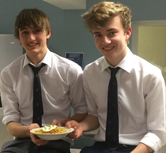 The Upper Sixth Masterchef Challenge Winners