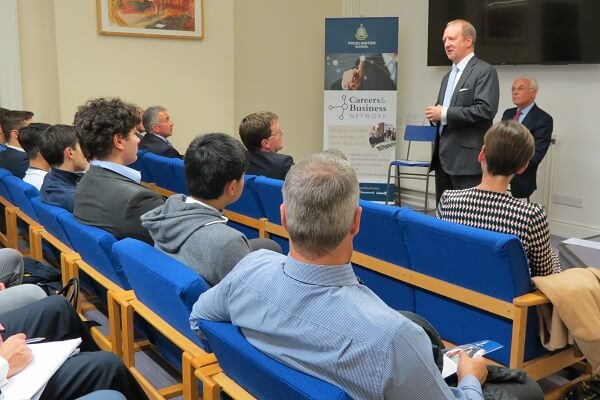 Green energy chief inspires audience at Pocklington School's latest Careers  & Business Network event