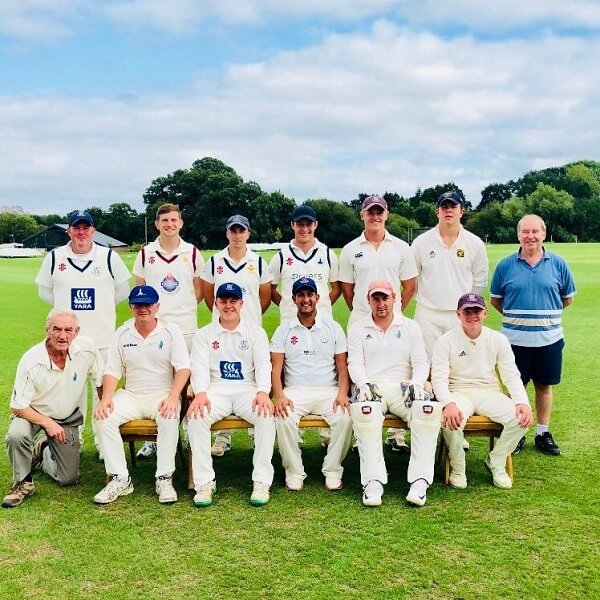 Pocklington Pixies  2018 Cricket team photo at an opponent's cricket club