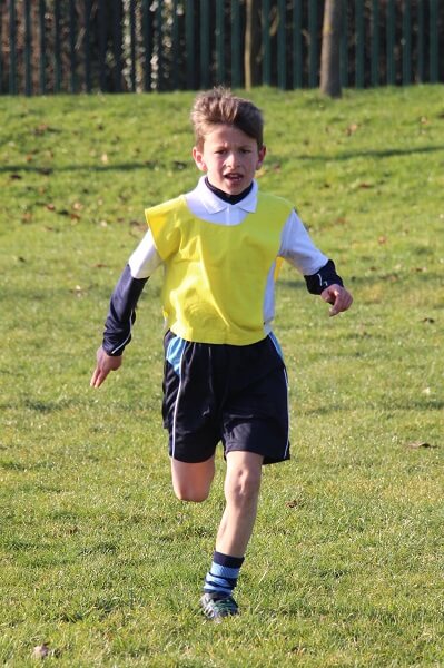 Pocklington Prep School racing during the House Cross Country competition