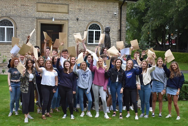 Pocklington School pupils celebrate GCSE results