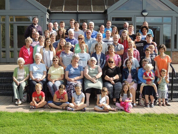 Members from the Welcome Hall Evangelical Church on their annual church holiday held at Pocklington School