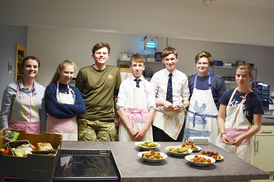 Pocklington School Masterchef competitors