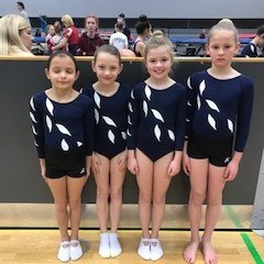 Pocklington Prep School U11A Trampolining team