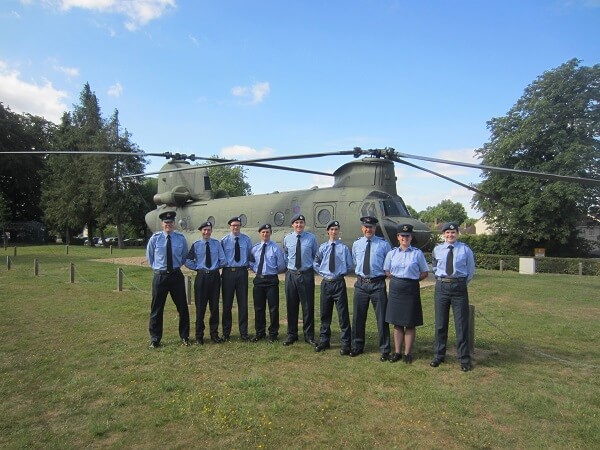 Pocklington School CCF RAF cadets