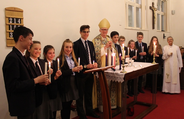 Pocklington School pupils confirmed by Bishop of Selby