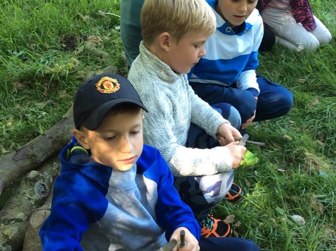 Prep pupils learn survival skills