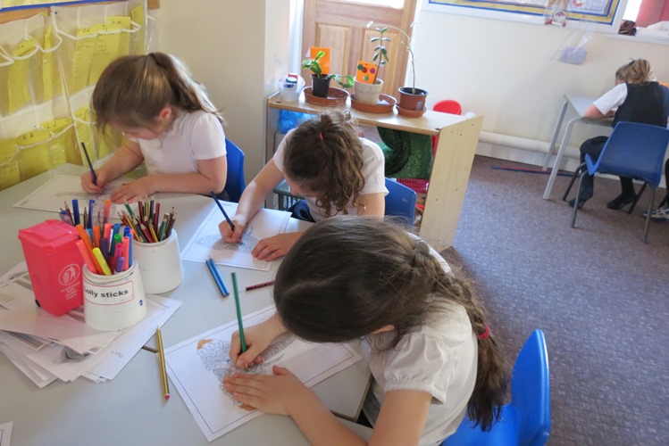 Pupils create pockets of calm through Mindfulness