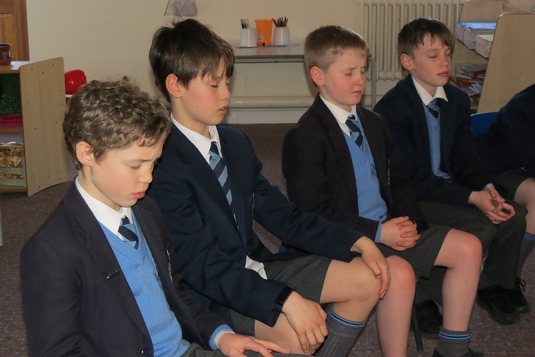 Pupils create pockets of calm through Mindfulness