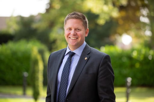 portrait image of Toby Seth, Headmaster Pocklington School 