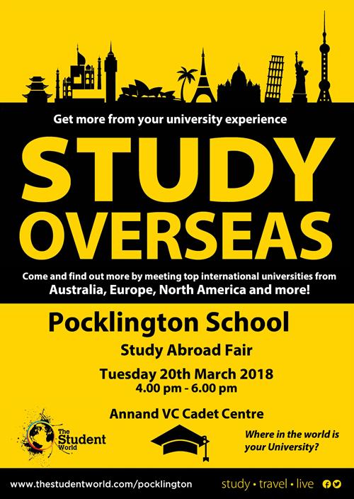 Study Overseas Workshop Pocklington School