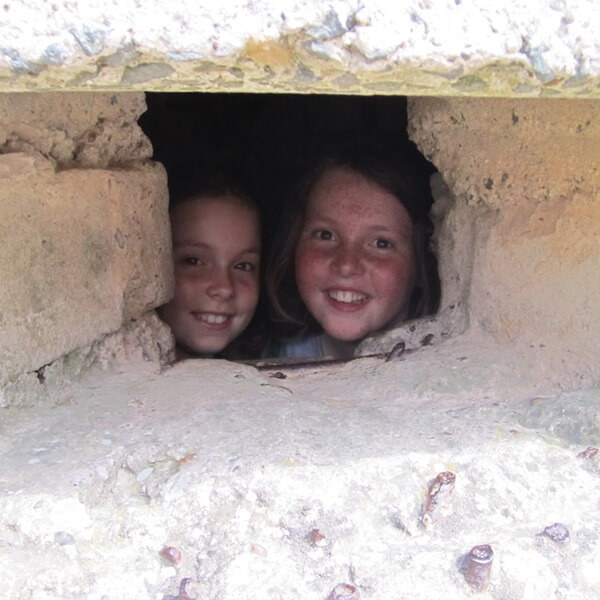 Students in the trenches at Vimy Ridge