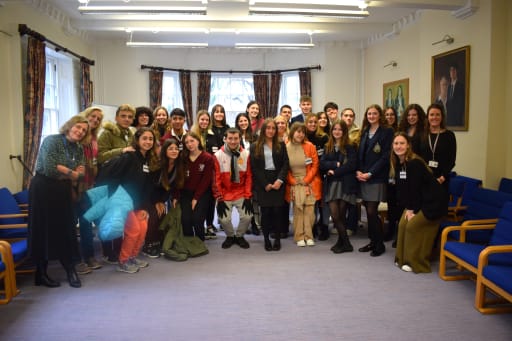 POcklington Pupils and pupils from Yapeyu School Argentina